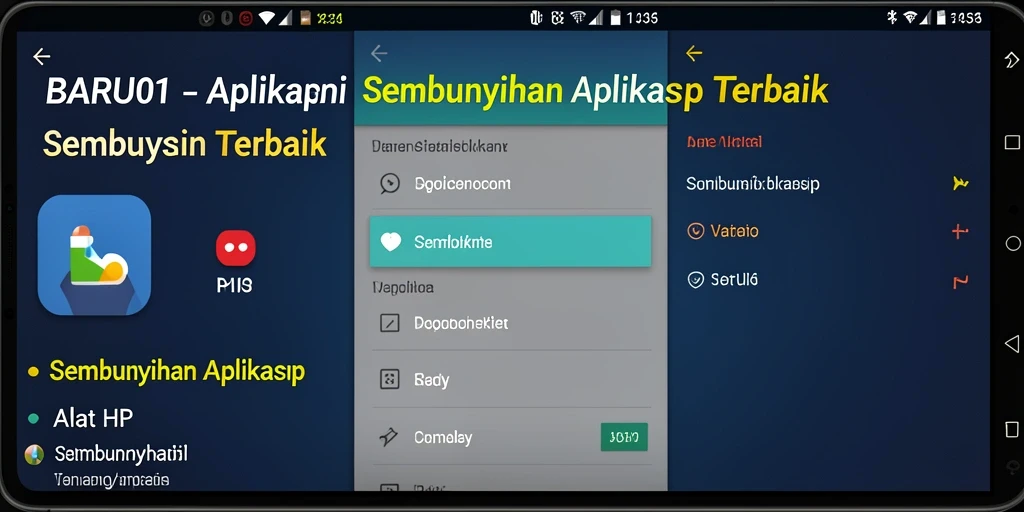 Antarmuka aplikasi <strong>BARU01</strong> yang sederhana dan intuitif.